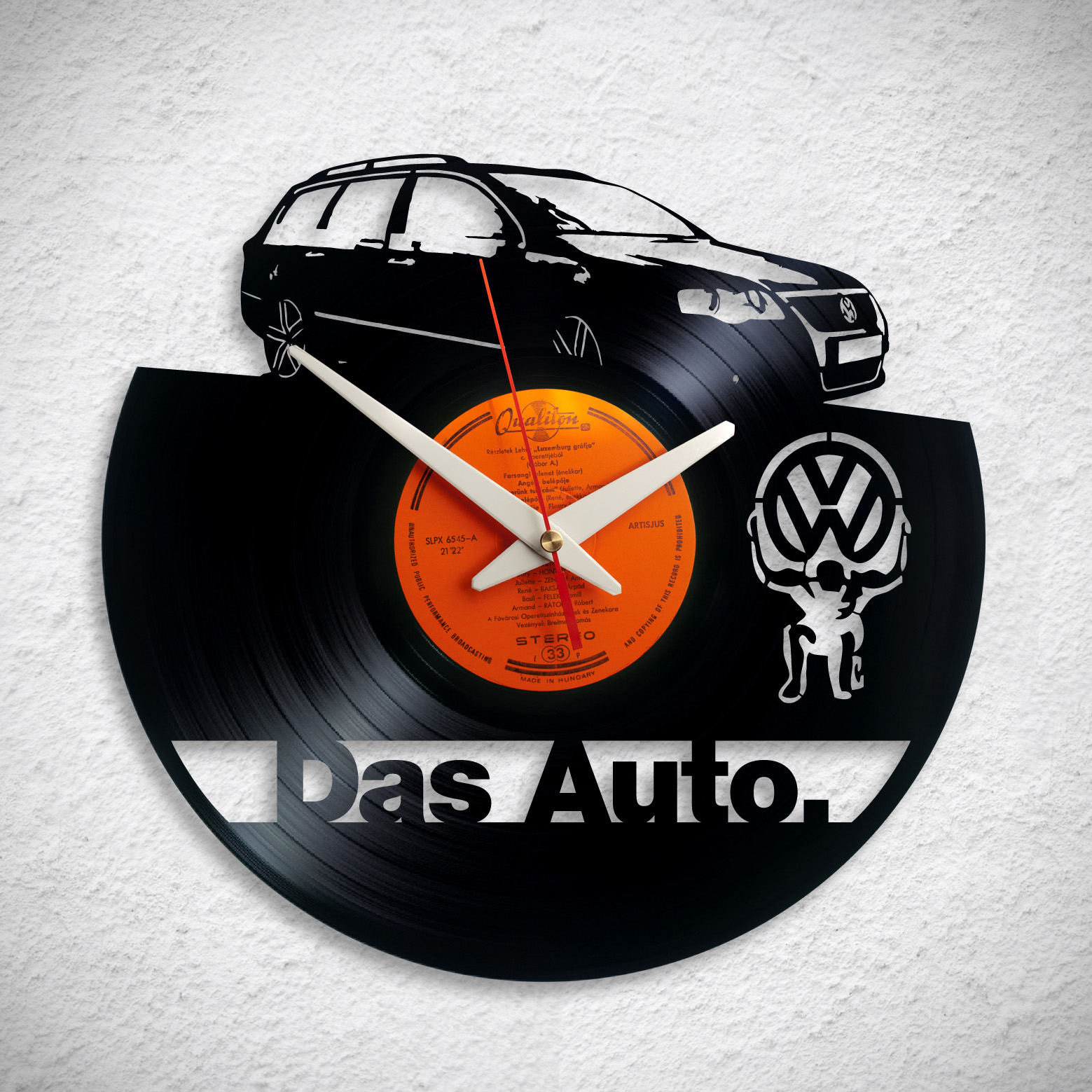 VW Golf kombi No3 – Bakelit falióra