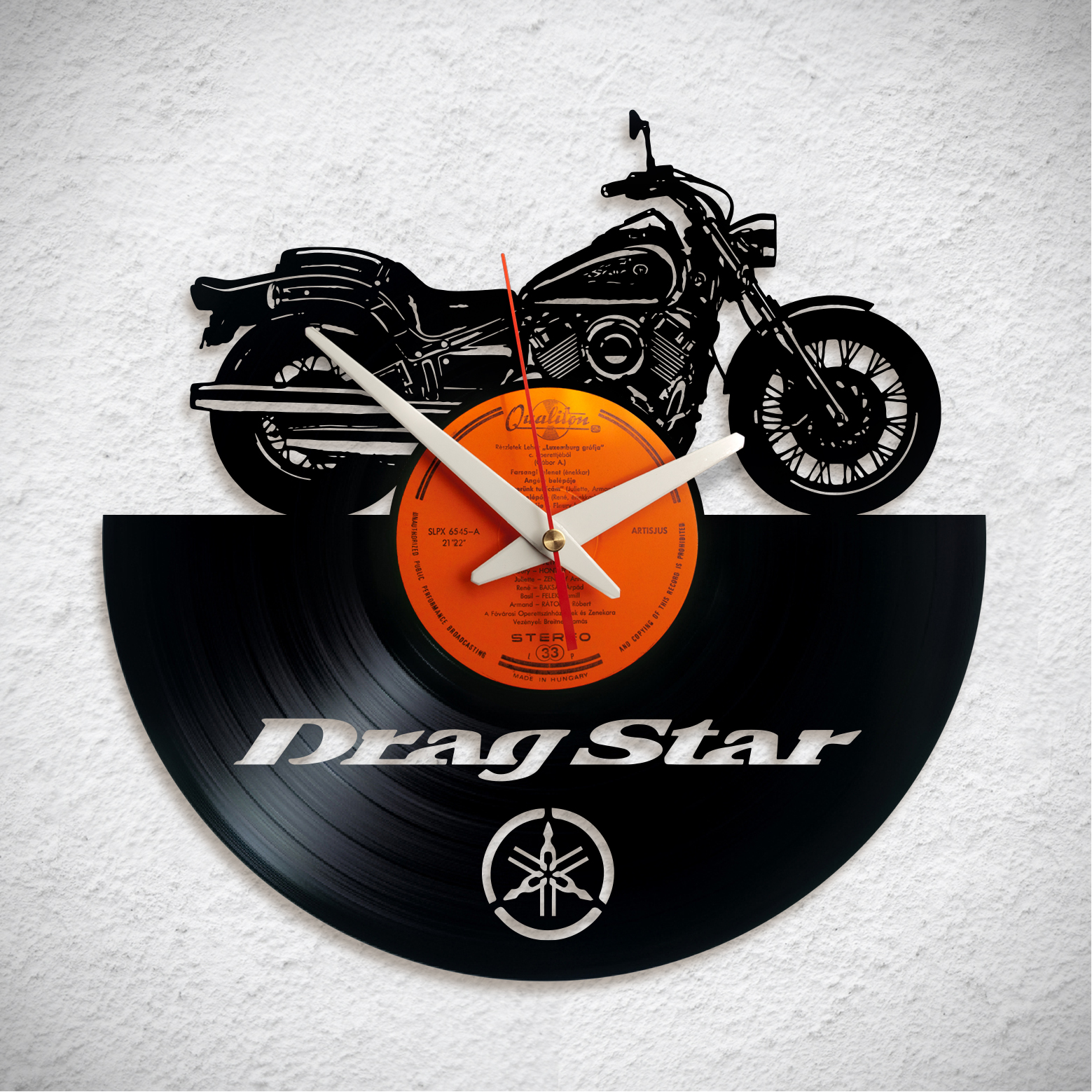 Yamaha Drag Star No2 – Bakelit falióra