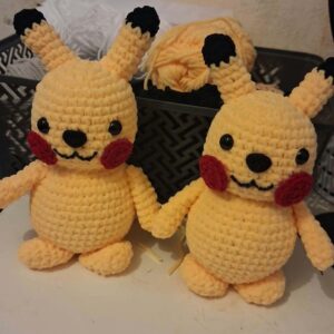 Horgolt Pikachu