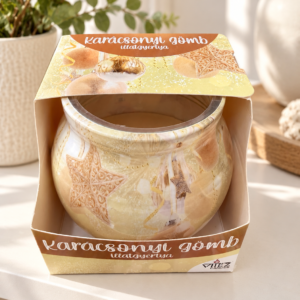Vitéz Candles Karácsonyi gömb illatgyertya üvegben