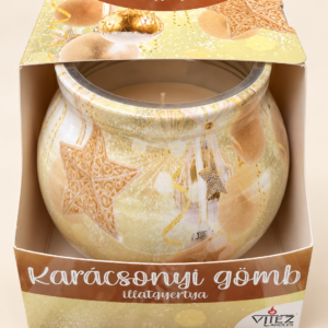 Vitéz Candles Karácsonyi gömb illatgyertya üvegben