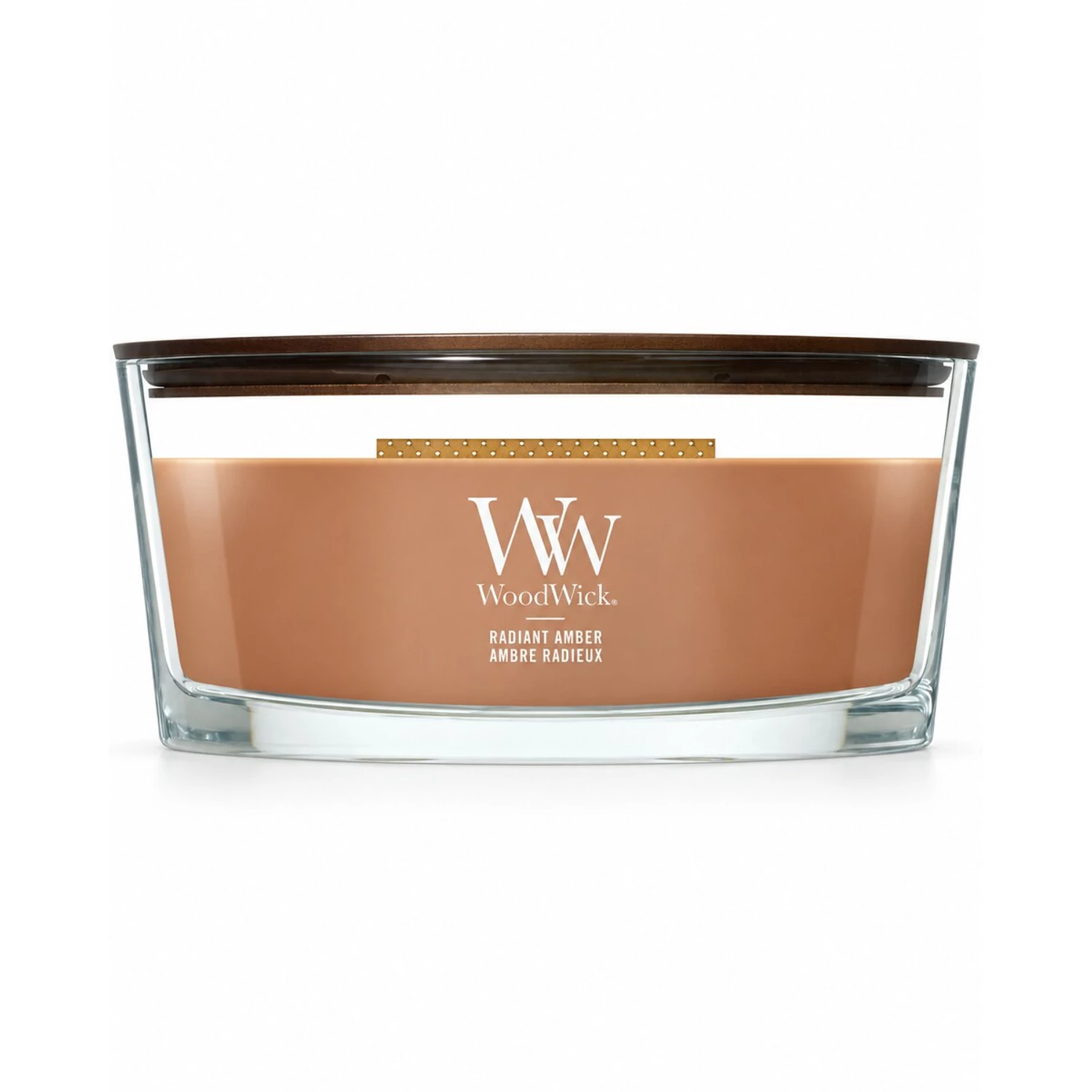 WoodWick Radiant Amber Ellipse illatgyertya 453 g