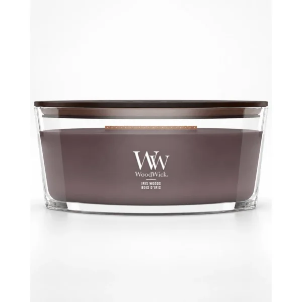 WoodWick Iris Woods Ellipse illatgyertya 453 g