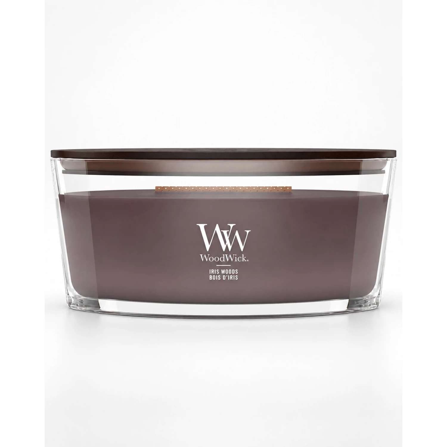 WoodWick Iris Woods Ellipse illatgyertya 453 g
