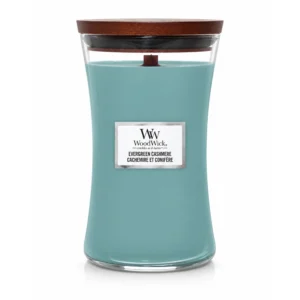 WoodWick Evergreen Cashmere nagy illatgyertya 609 g