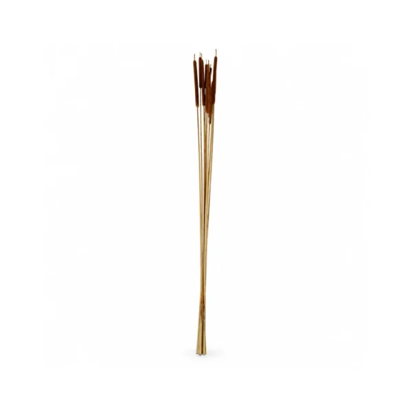 Szárított gyékény dekorág, 90–100 cm – natúr