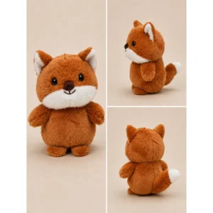 Plüss róka figura – 22 cm