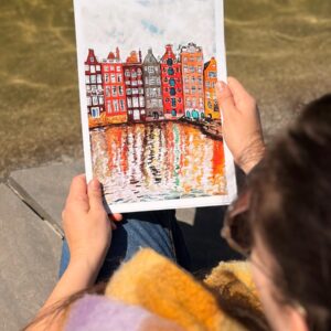 Amszterdam tükre – A5 print / digitális nyomat