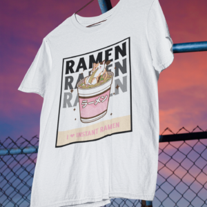Instant Ramen Lover – környakú pamut póló