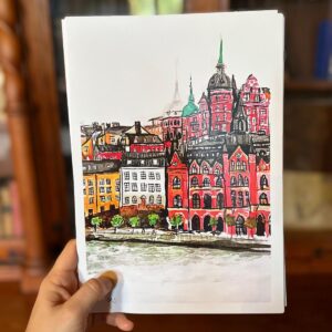 Stockholm tornyai – A4 print / digitális nyomat