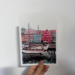 Nyhavn békéje – A5 print / digitális nyomat