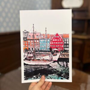 Nyhavn békéje – A4 print / digitális nyomat