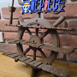 One Piece Kinder Joy figura tartó kormánykerék formájú